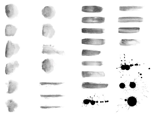 530x398 Vector - Watercolor Brush Illustrator