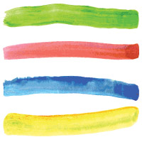 200x200 Exclusive Illustrator Watercolor Brushes - Watercolor Brush Illustrator