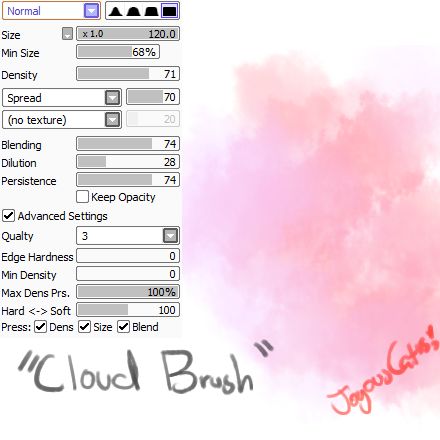 440x440 Paint Tool Sai Brushes Paint - Watercolor Brush Paint Tool Sai