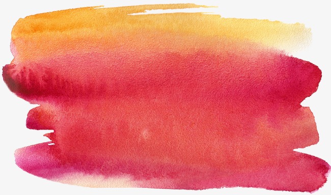 650x384 Red Watercolor Brush Effect, Watercolor Clipart, Brush Clipart - Watercolor Brush Png