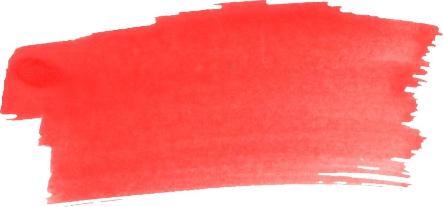 900x420 Results For Red Paint Brush Stroke Png - Watercolor Brush Png