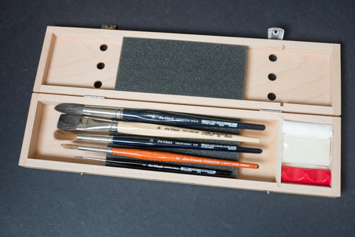 500x334 Review Da Vinci 5240 Watercolor Brush Set In Deluxe Wood Box - Watercolor Brush Set