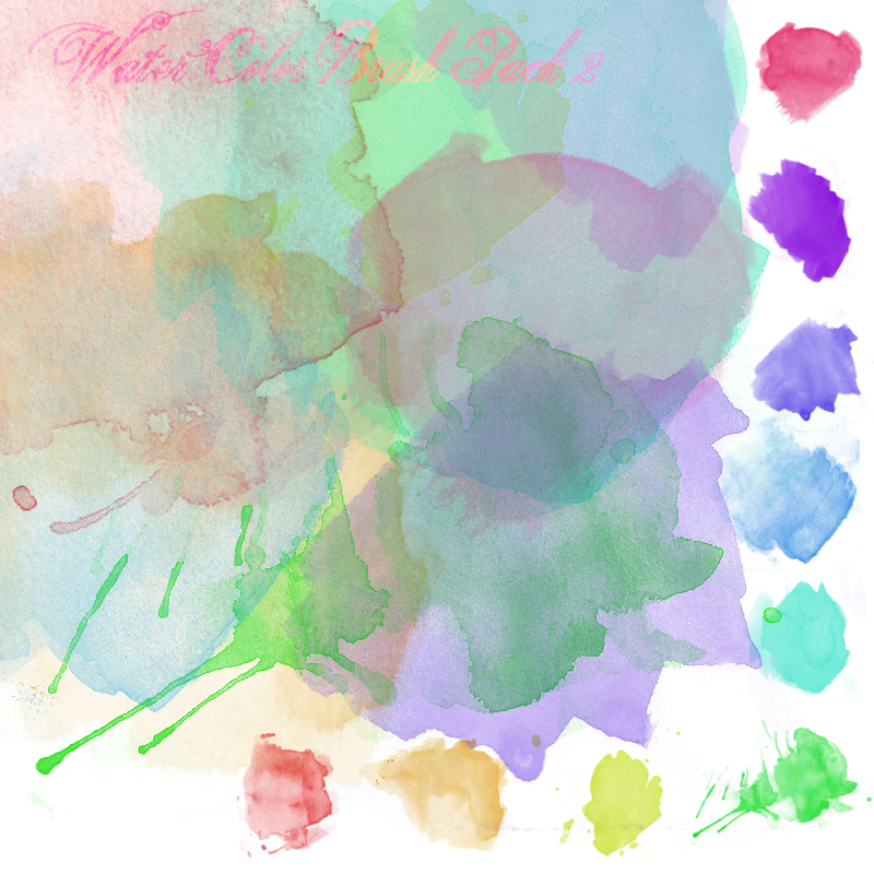 Watercolor Brush Texture
