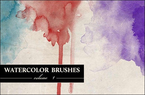 502x330 20 Free Hq Watercolor Brushes Sets - Watercolor Brush Texture