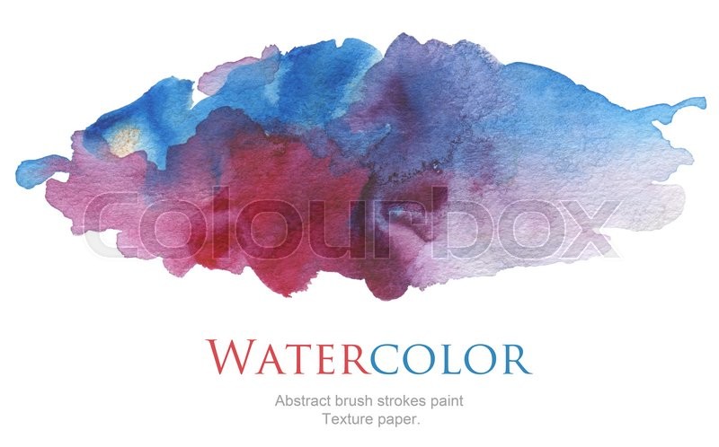 800x498 Abstract Acrylic And Watercolor Brush Strokes Painted Background - Watercolor Brush Texture