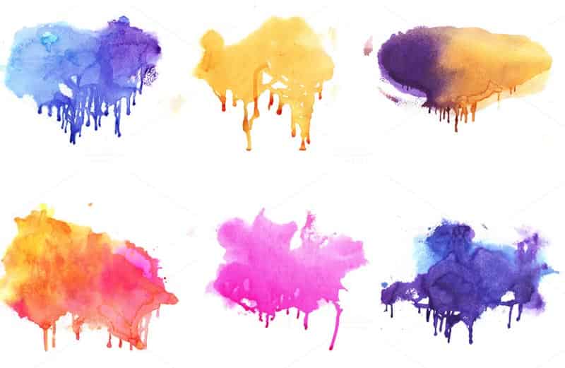 800x521 Beautiful Watercolour Textures In Photoshop - Watercolor Brush Texture