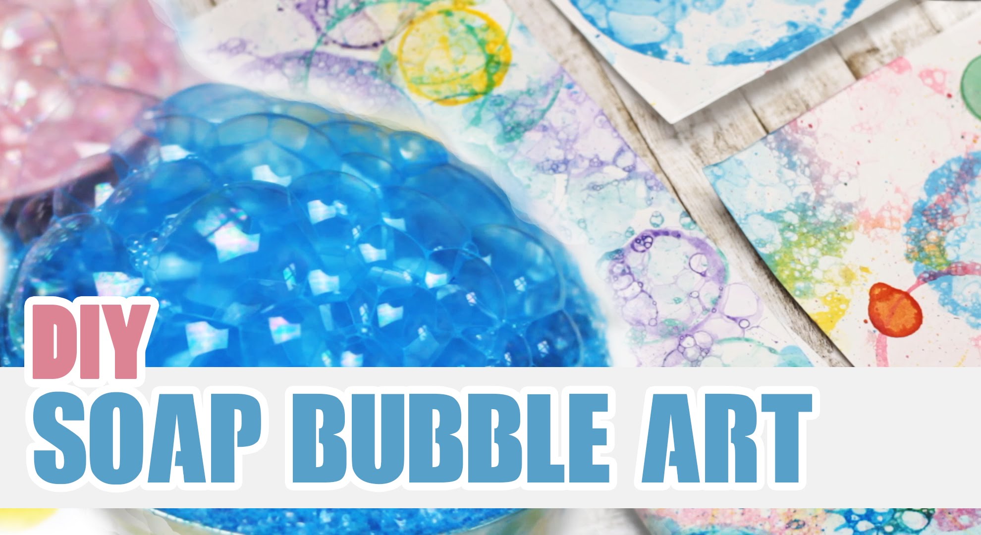 1980x1080 Diy Soap Bubble Art Personalize Your Notebooks! - Watercolor Bubble Art