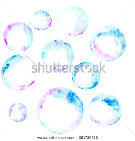 450x470 Watercolor Bubbles Illustration Art Instruction - Watercolor Bubbles
