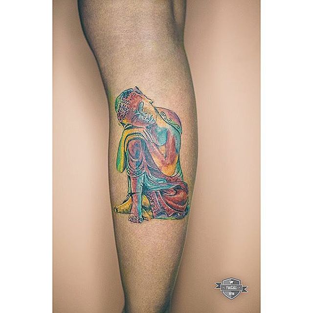 640x640 Little Buddha Tattoo Best Tattoo Ideas Gallery - Watercolor Buddha Tattoo