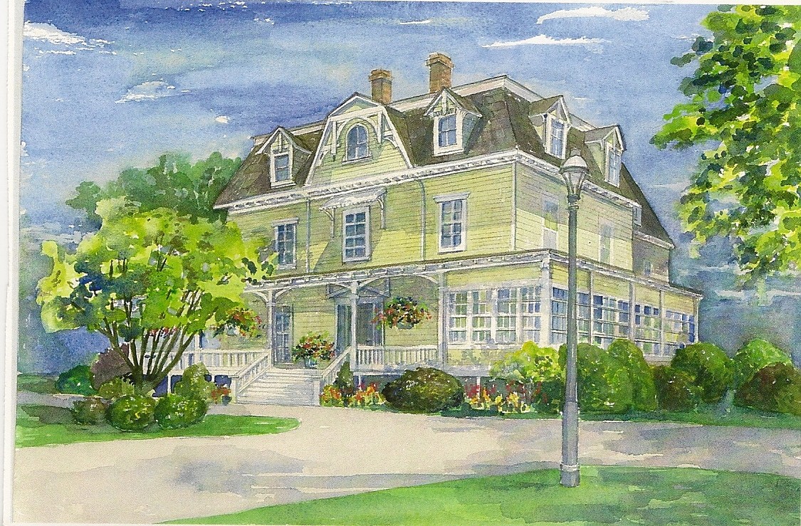 1125x739 Watercolor House Paintings And Renderings - Watercolor Building Painting