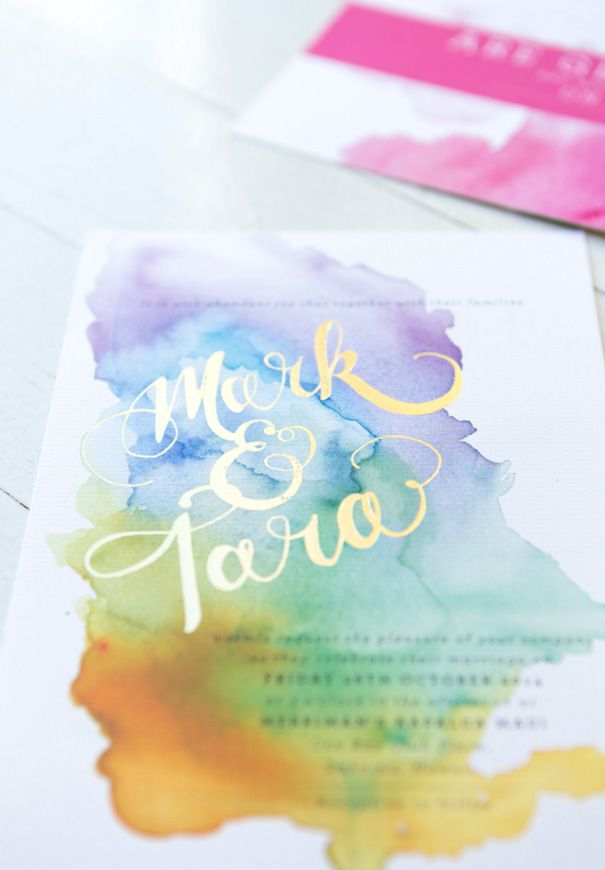 605x870 I Like The Water Colors And I Like The Idea Of A Pop Of - Watercolor Burst