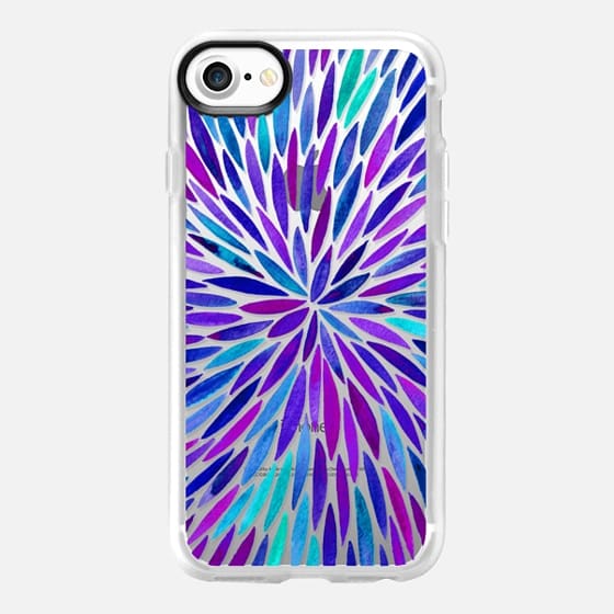 560x560 Purple Watercolor Burst Transparent Casetify - Watercolor Burst