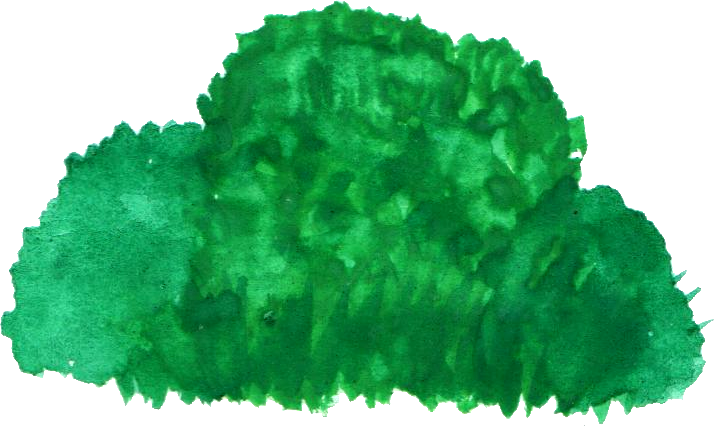 714x426 Collection Of Free Vector Bush Watercolor. Download On Ubisafe - Watercolor Bushes