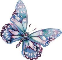 216x207 Watercolor Butterfly Free Picture Transparent Library - Watercolor Butterfly Png