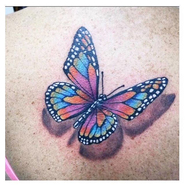 640x640 113 Gorgeous Butterfly Tattoos That You Must See! Tattoos Beautiful - Watercolor Butterfly Tattoo