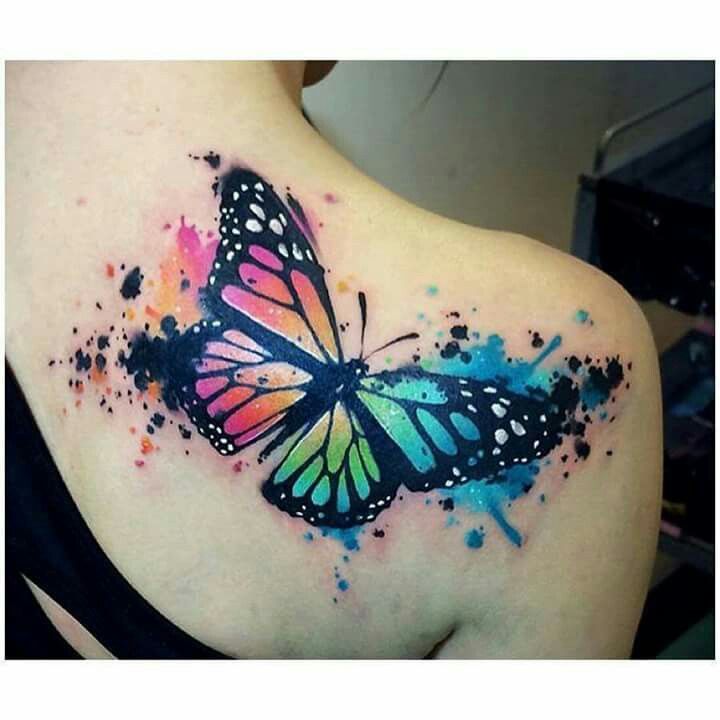 720x720 Watercolor Butterfly Antivirus - Watercolor Butterfly Tattoo