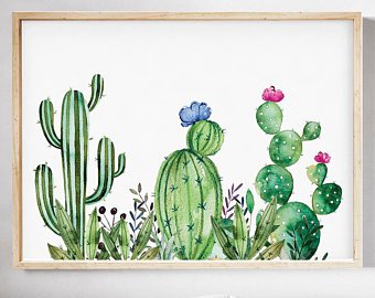 Watercolor Cactus At Paintingvalley.com 