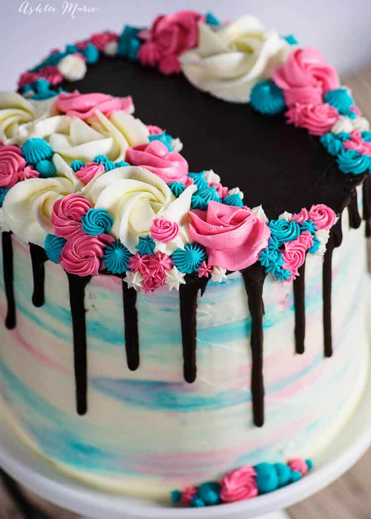 750x1050 How To Create A Watercolor Cake With Buttercream - Watercolor Cake