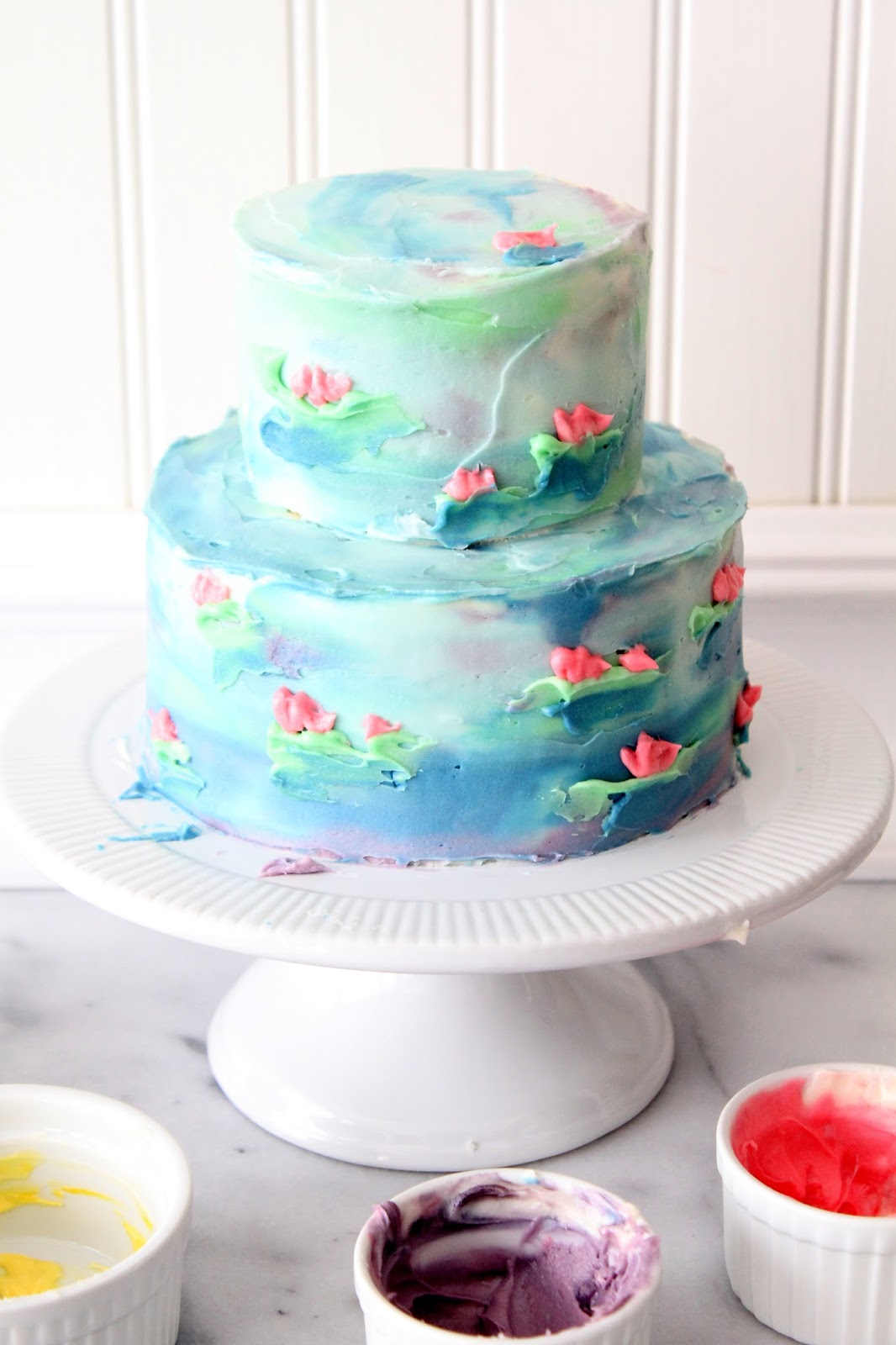 1066x1600 Cherry Tea Cakes Watercolor Cake - Watercolor Cake