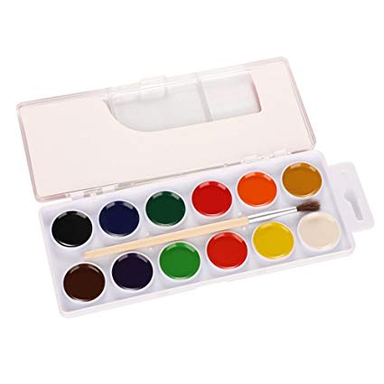 425x425 Solid Watercolor Set 1012162836 Colors Watercolor - Watercolor Cake Set