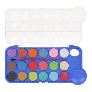 300x300 18 Colors Solid Watercolor Cake Brush Paint Pigment Set With - Watercolor Cake Set