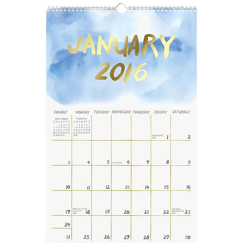 Watercolor Calendar 2015 at PaintingValley.com | Explore collection of