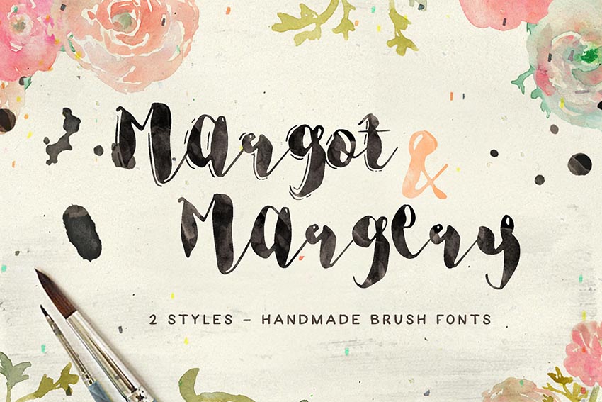 850x567 30 Best Stylish Cursive Fonts - Watercolor Calligraphy Font