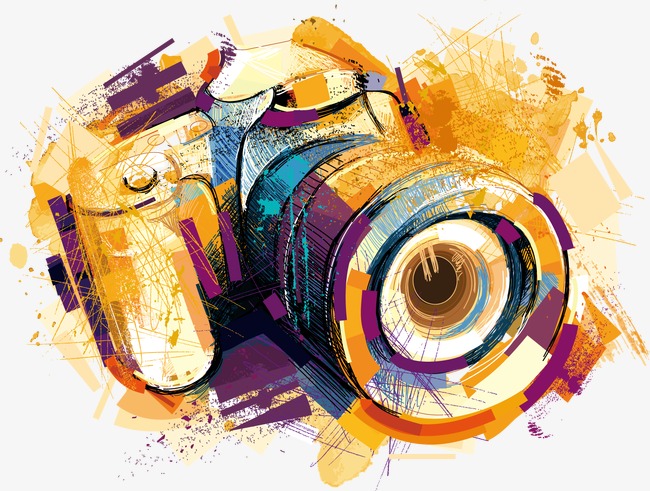 Download Watercolor Camera at PaintingValley.com | Explore collection of Watercolor Camera