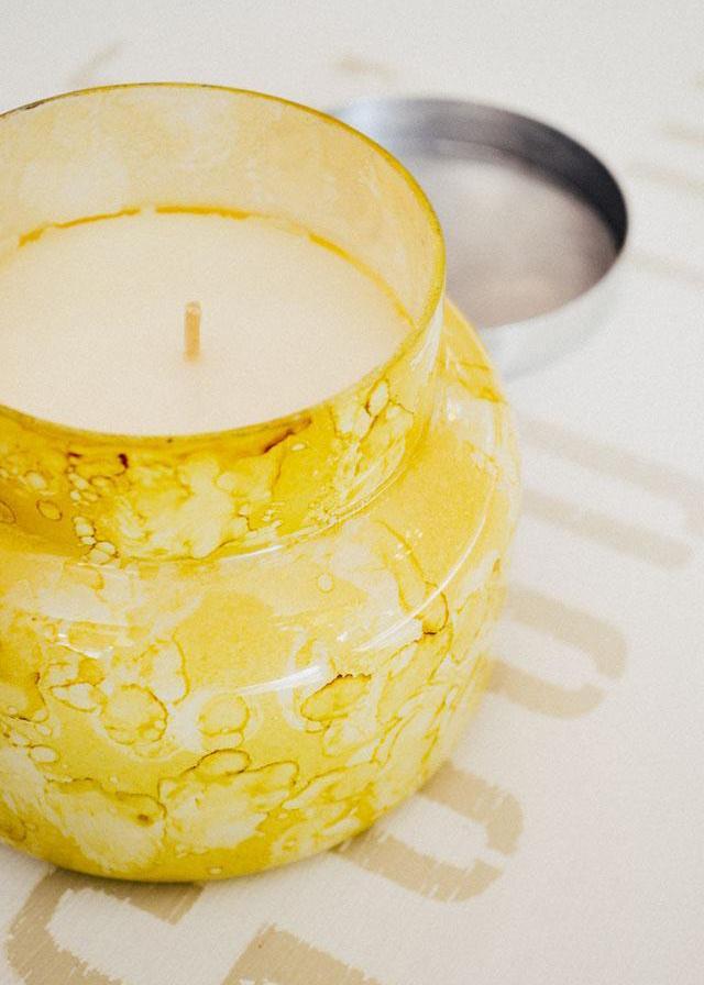 640x896 Capri Blue Aloha Orchid Watercolor Candle 19oz Cottage Gatherings - Watercolor Candle