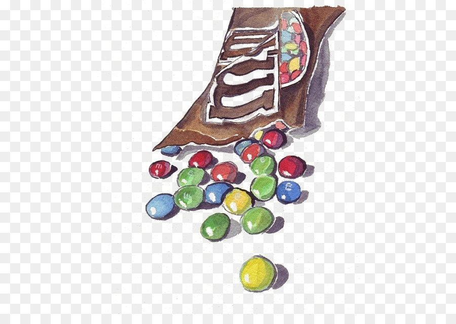 900x640 Drawing Watercolor Painting Candy Mampms - Watercolor Candy