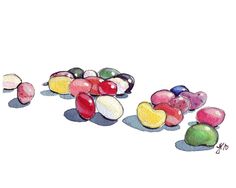 236x188 9 Best Watercolor Paintings Of Candy Images - Watercolor Candy