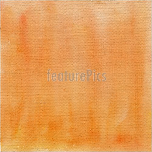 500x500 Peach Color Watercolor Abstract With Canvas Texture - Watercolor Canvas Texture