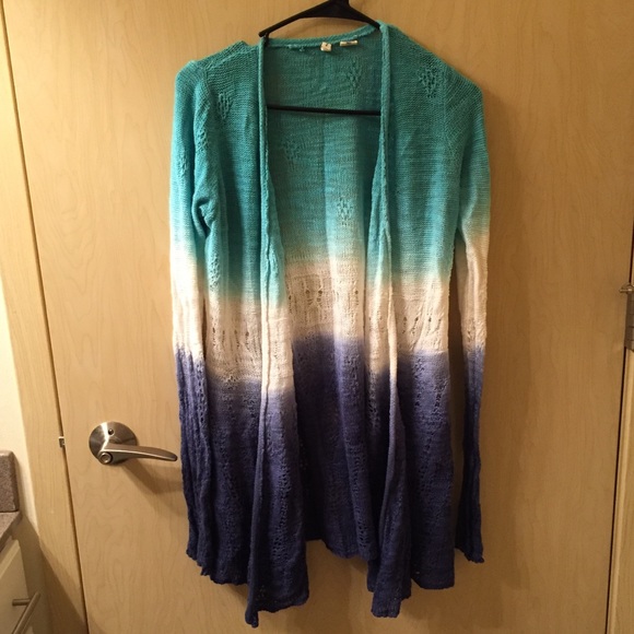 580x580 Moth Sweaters Anthropologie Watercolor Cardigan Poshmark - Watercolor Cardigan