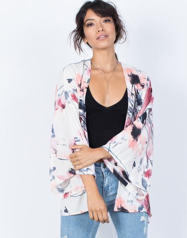 376x480 Outerwear - Watercolor Cardigan