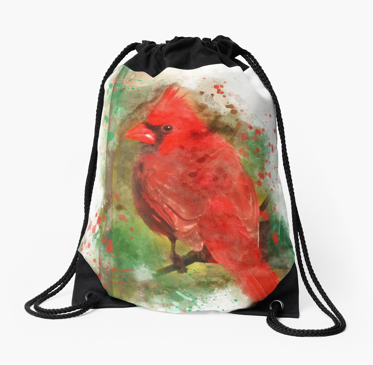 1435x1404 Cardinal Bird, Cardinal, Red Cardinal, Watercolor Cardinal - Watercolor Cardinal