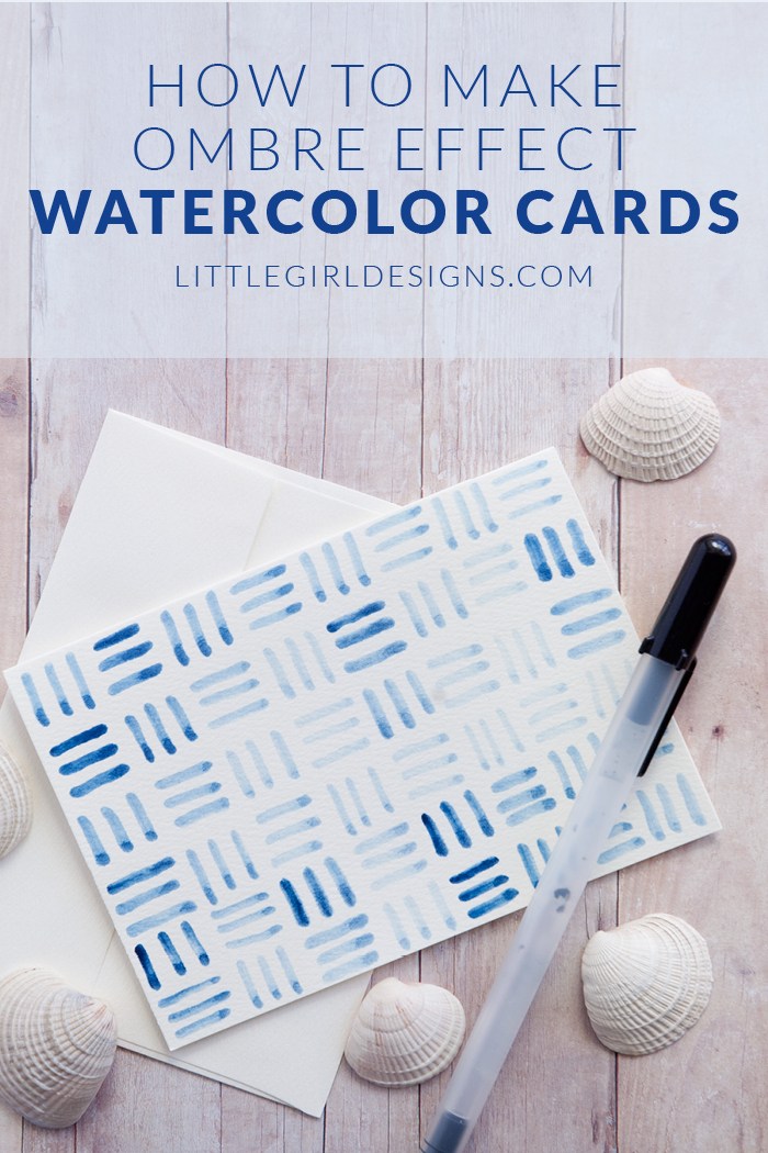 700x1050 How To Make Ombre Effect Watercolor Cards - Watercolor Cards