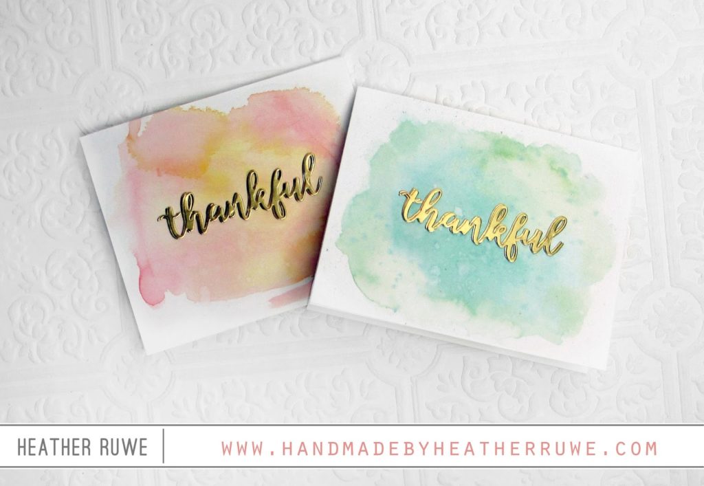 1024x707 Simple Watercolor Cards - Watercolor Cards