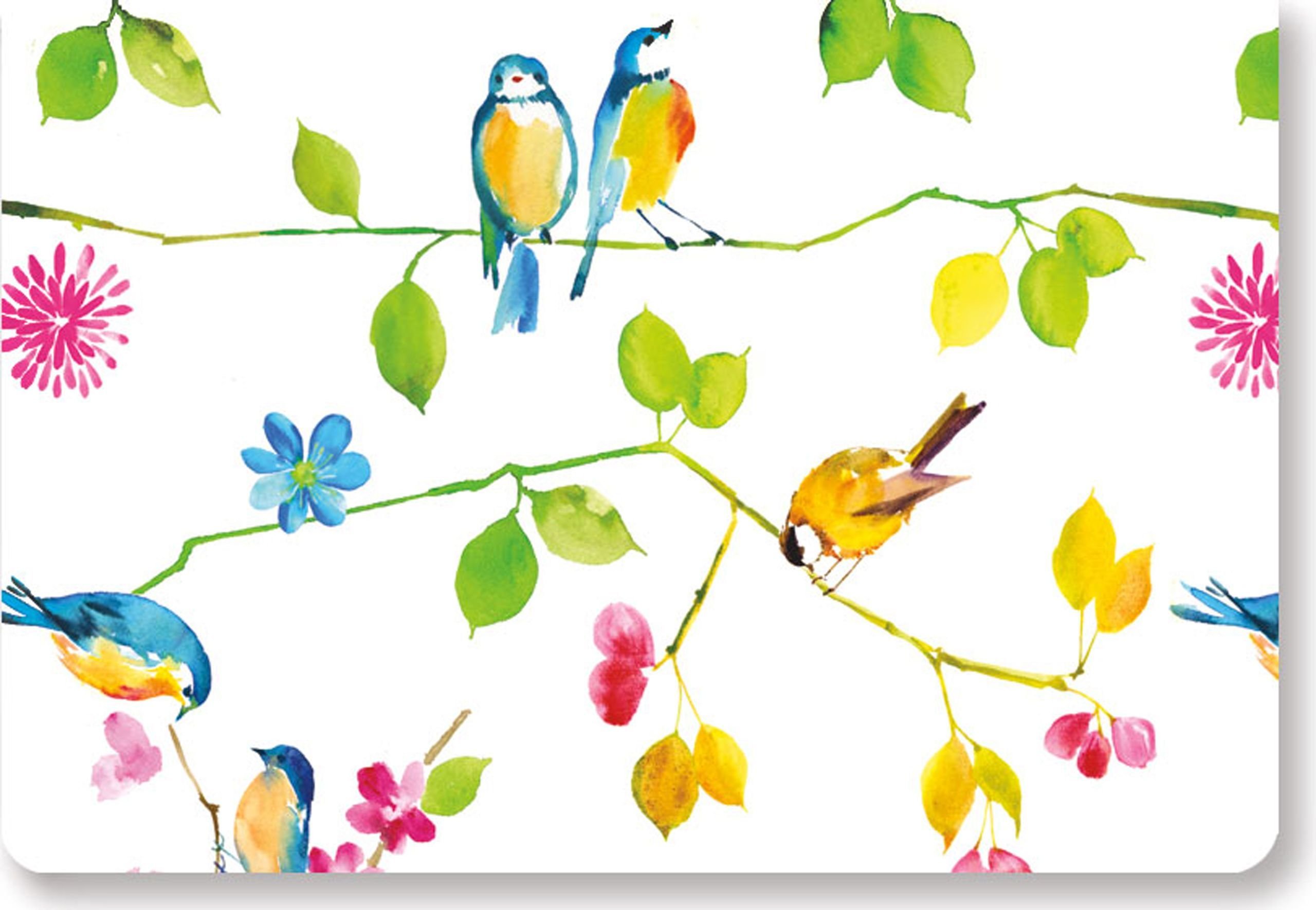 2560x1771 Watercolor Birds Note Cards (Stationery) Inc. Peter Pauper Press - Watercolor Cards