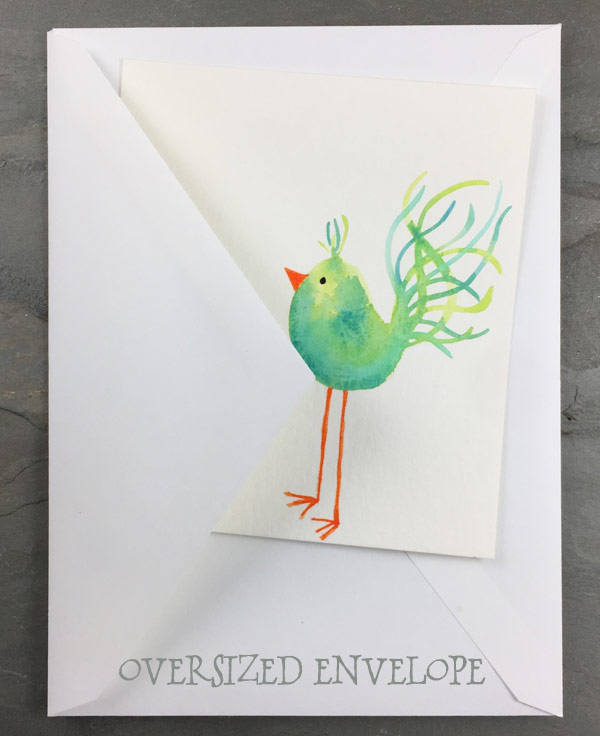 600x736 Watercolor Cards Birds Set Of 4 Janet Crosby - Watercolor Cards