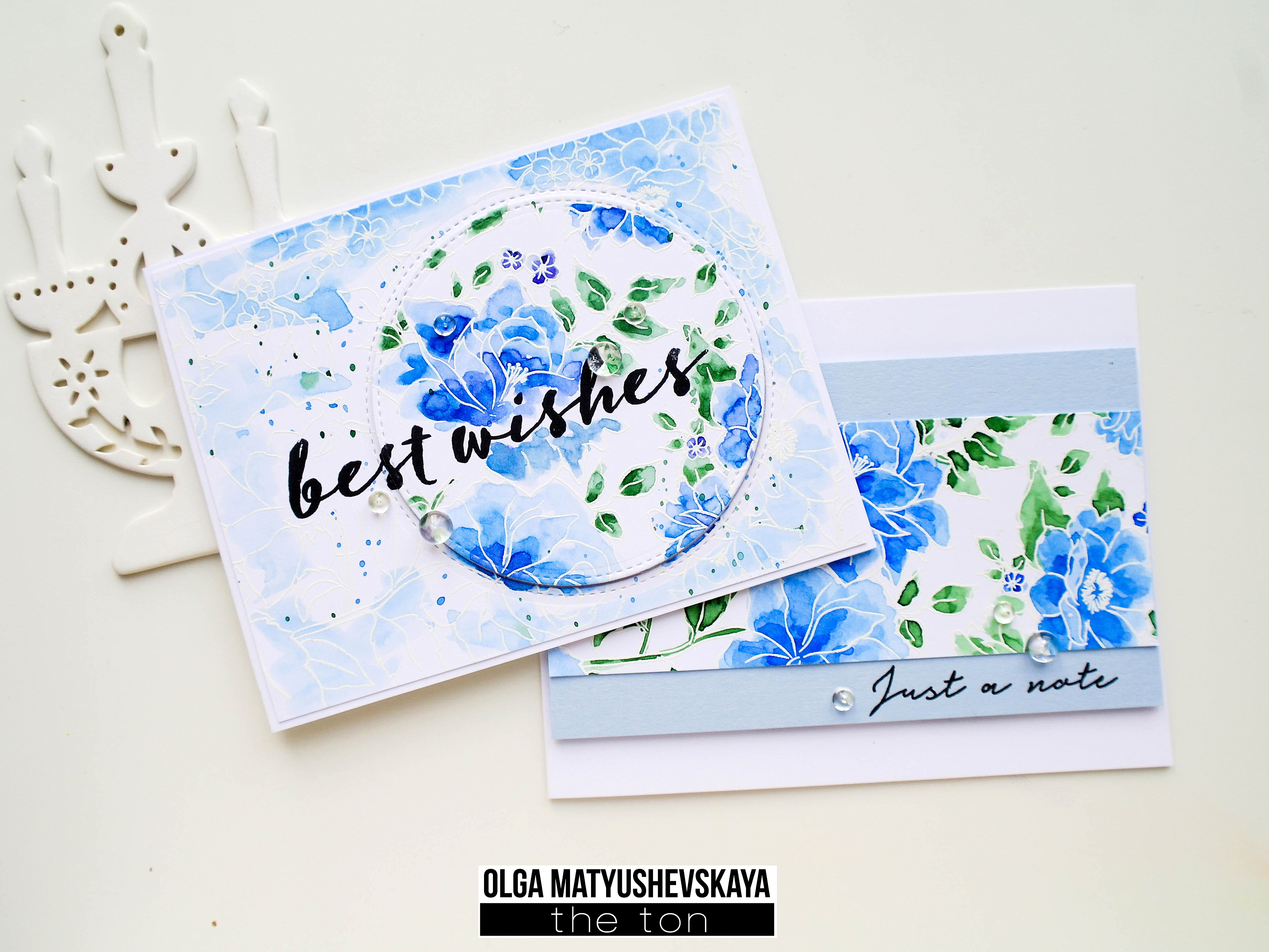 3985x2989 Couple Of Watercolor Cards The Season - Watercolor Cards