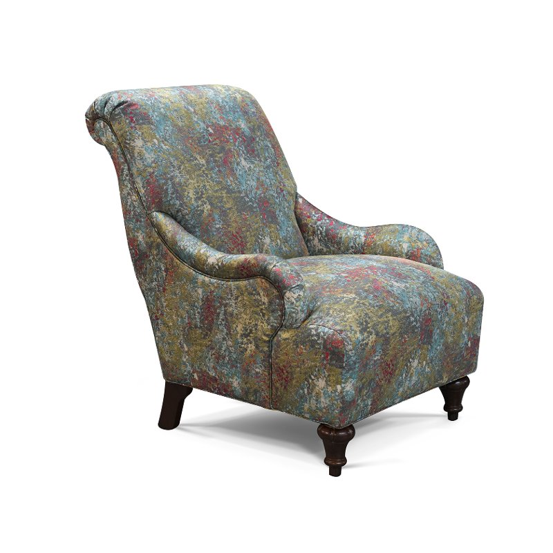 800x800 Traditional Multi Watercolor Accent Chair - Watercolor Chair