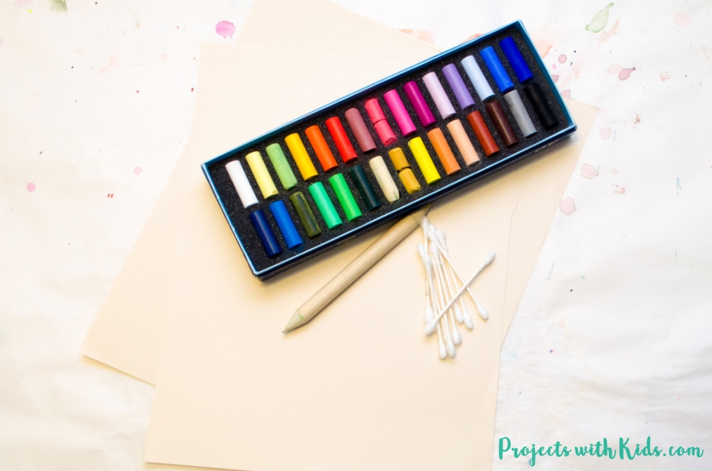 1020x675 Create Stunning Chalk Pastel Sunsets With Kids Projects With Kids - Watercolor Chalk