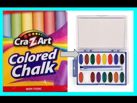 480x360 Diy Chalk Watercolor! Easy And Cheap! - Watercolor Chalk