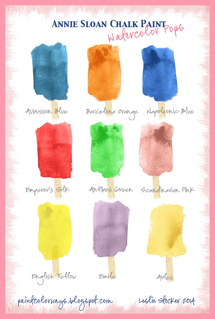 693x1024 Watercolor Pops Colorways With Leslie Stocker - Watercolor Chalk