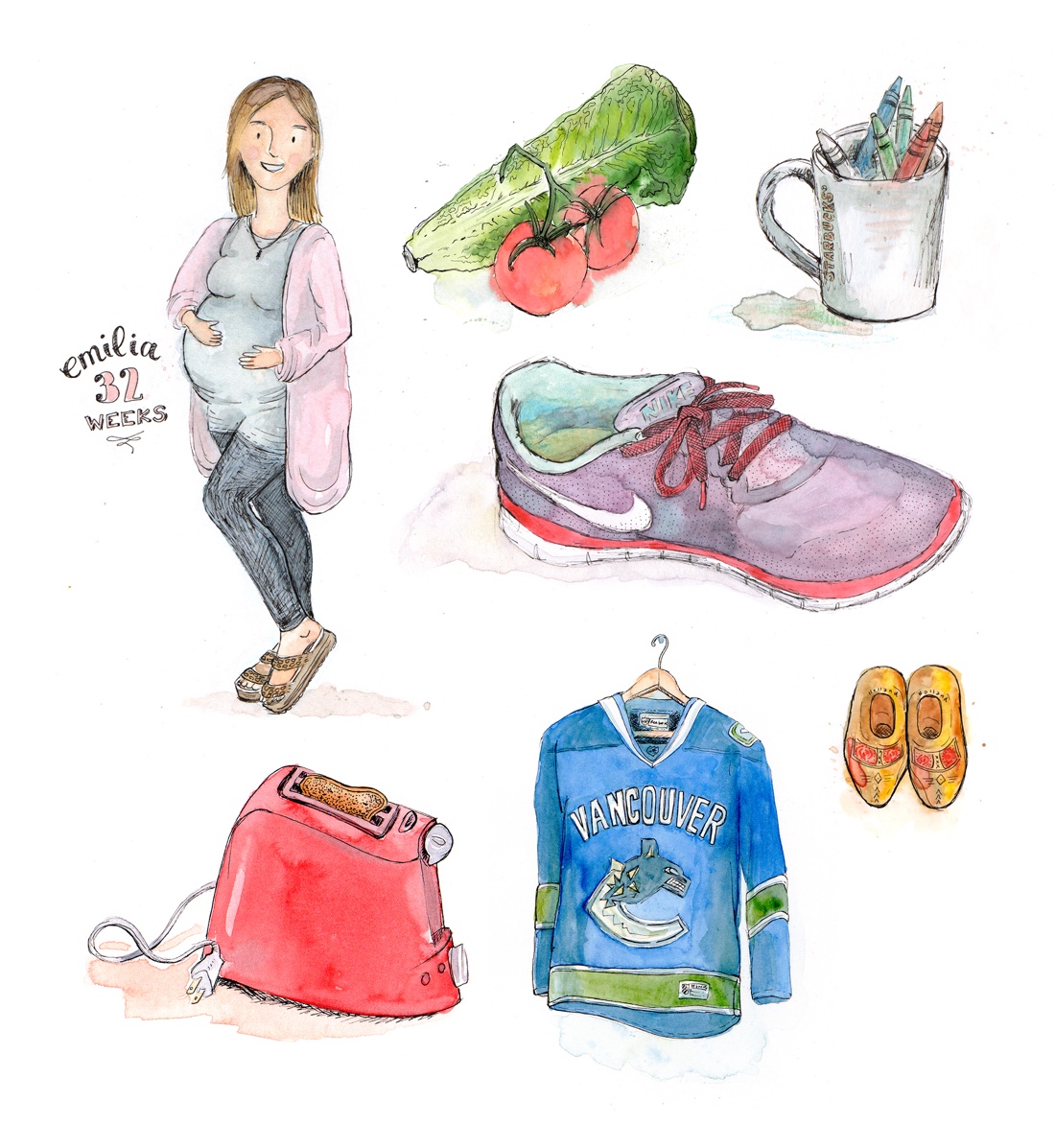 1100x1197 Watercolors Challenge - Watercolor Challenge