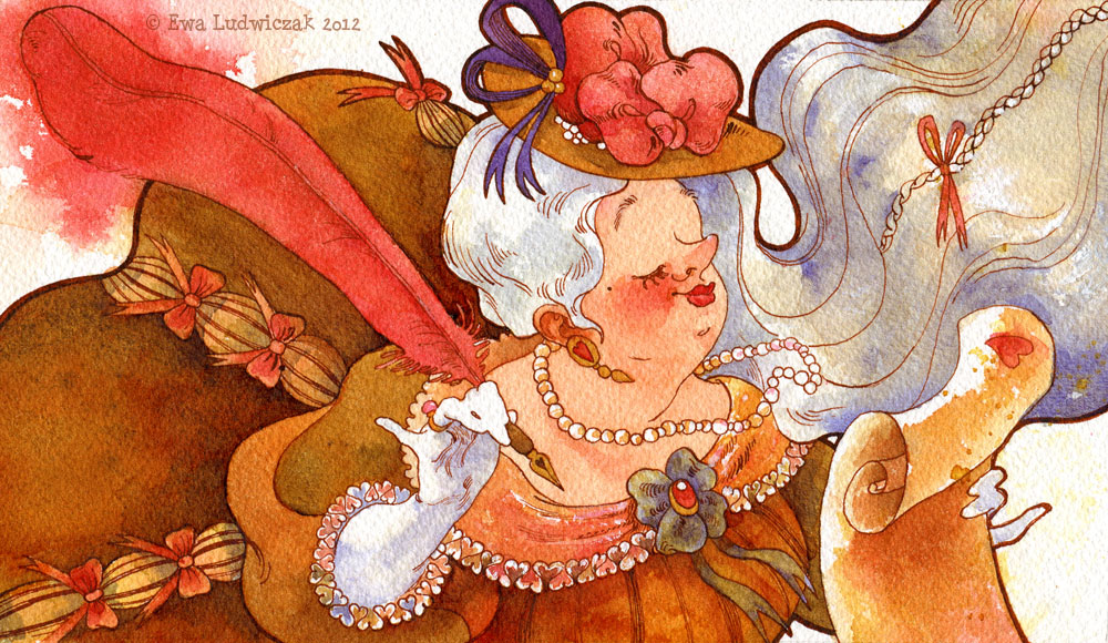 1000x580 Character Design Ewa Ludwiczak - Watercolor Character Design