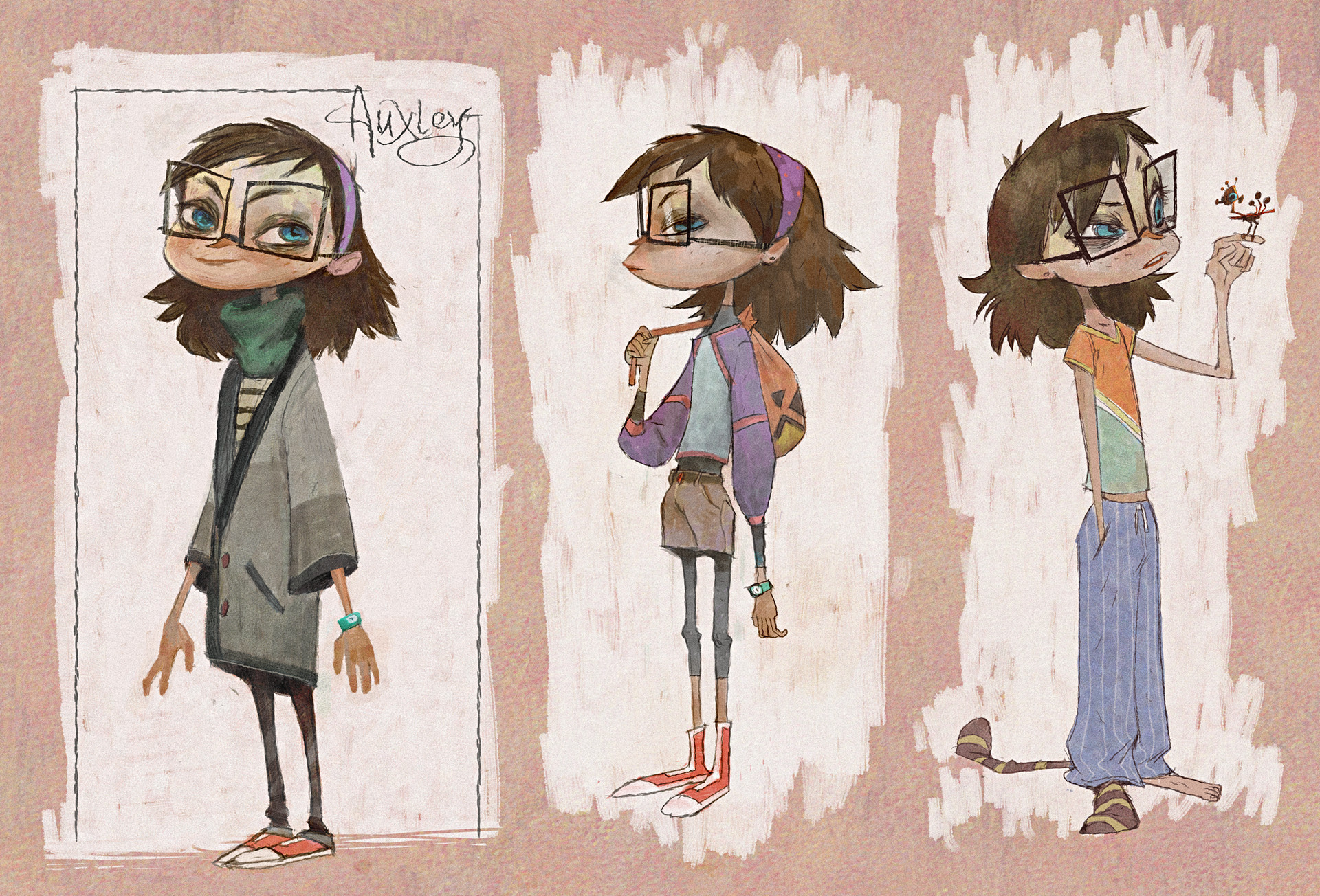 1920x1304 Rustam Hasanov - Watercolor Character Design