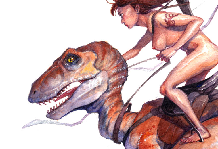 758x518 Shelly Chen Illustration - Watercolor Character Design