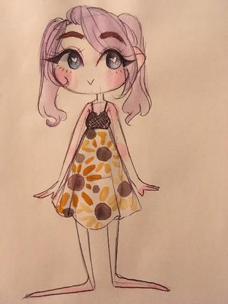 320x427 Antique - Watercolor Character Design