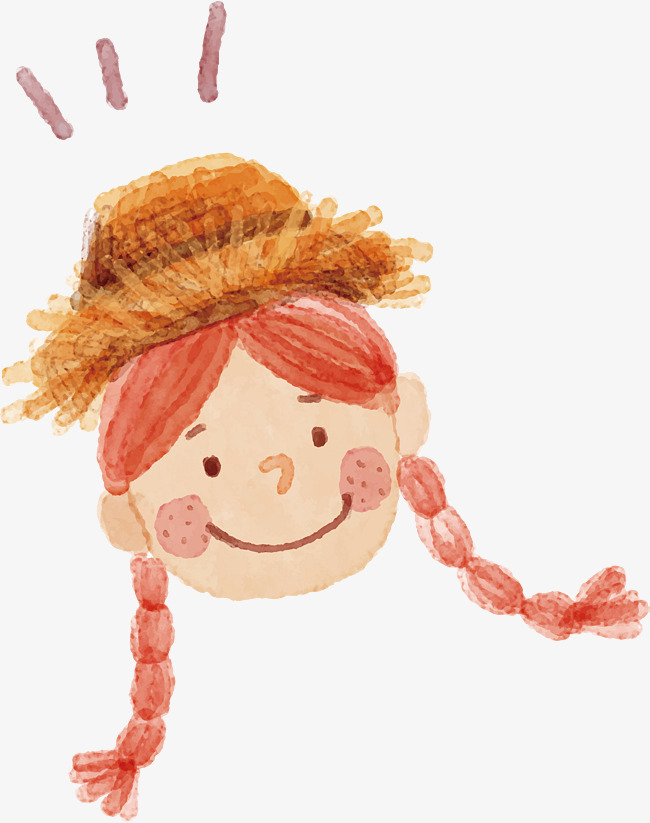 650x823 Watercolor Girl Characters, Watercolor Vector, Girl Vector, Little - Watercolor Characters